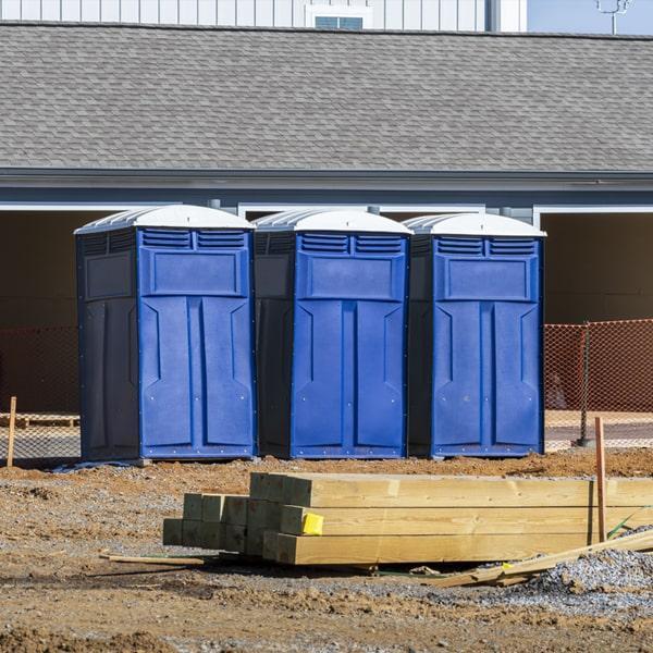 Heavy-duty construction site porta potty in Somerset, Kentucky