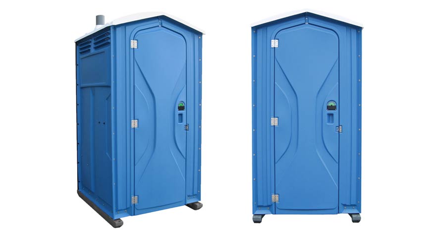 Long-term porta potty units on site in Somerset, Kentucky